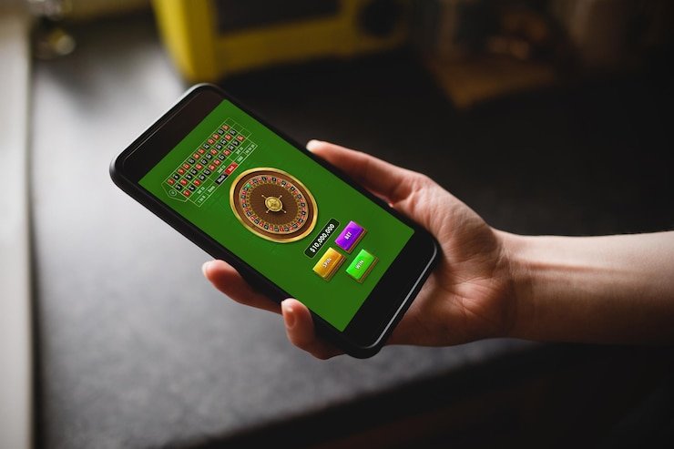 Tampilan antarmuka permainan Treasures of Aztec di platform mpogg dengan simbol-simbol Aztec